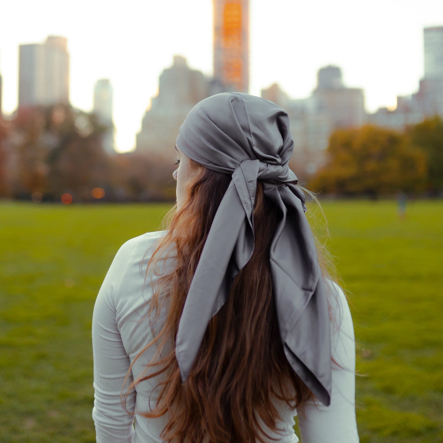 Elevate your style with this timeless charcoal grey cotton bandana. The soft and breathable fabric ensures comfort, making it an ideal accessory for both casual and trendy outfits. The versatile size of this bandana allows for easy styling, while the classic color adds a touch of sophistication to your ensemble.